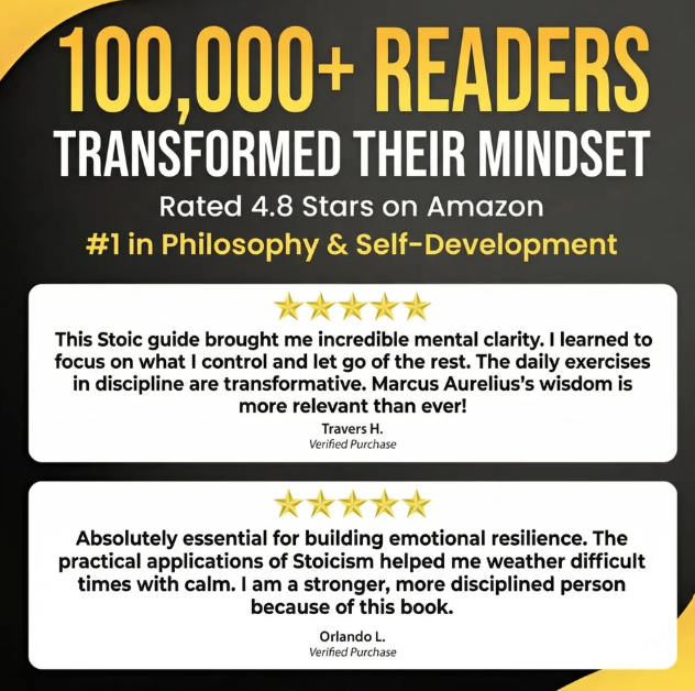 STOICISM: 365 DAILY LESSONS FOR MOTIVATION, MENTAL STRENGTH, AND EMOTIONAL CLARITY